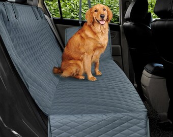 2 IN 1 WATERPROOF CAR REAR BACK SEAT COVER PET DOG PROTECTOR BOOT MAT LINER RED