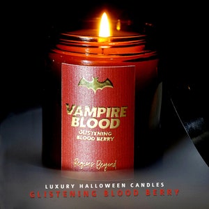 CANDLE POT Potions Vampire Dracula Poisoned Bloody Gothic Home Decor  Candles Halloween Magic Decor Witchy Core Special Cristal Pot Gift 