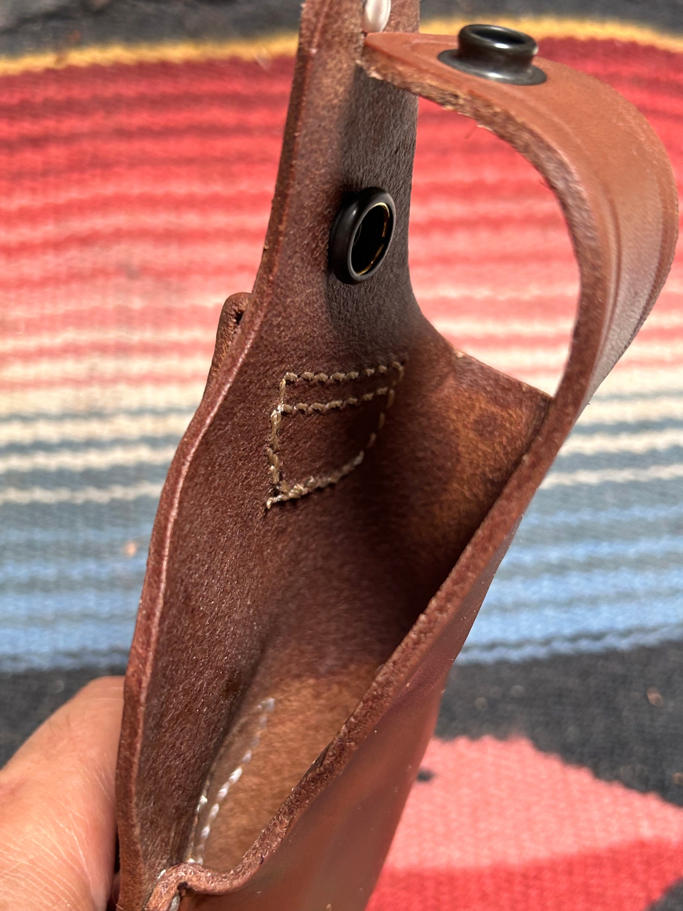 MK-22 Tactical Leather Holster with Extra Magazine Pouch