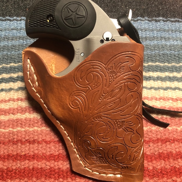 Bond Arms Derringer, Cross Draw Holster, Fits 2.5 to 3 Barrel Length Bond Arms Derringer, Cross Draw Holster, Fits 2.5 to 3 Barrel Length