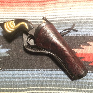Western Cross Draw Holster Fits Colt SAA, Ruger Vaquero Uberti Cattleman EAA Bounty Hunter Diamonback Sidekick Pietta 1873