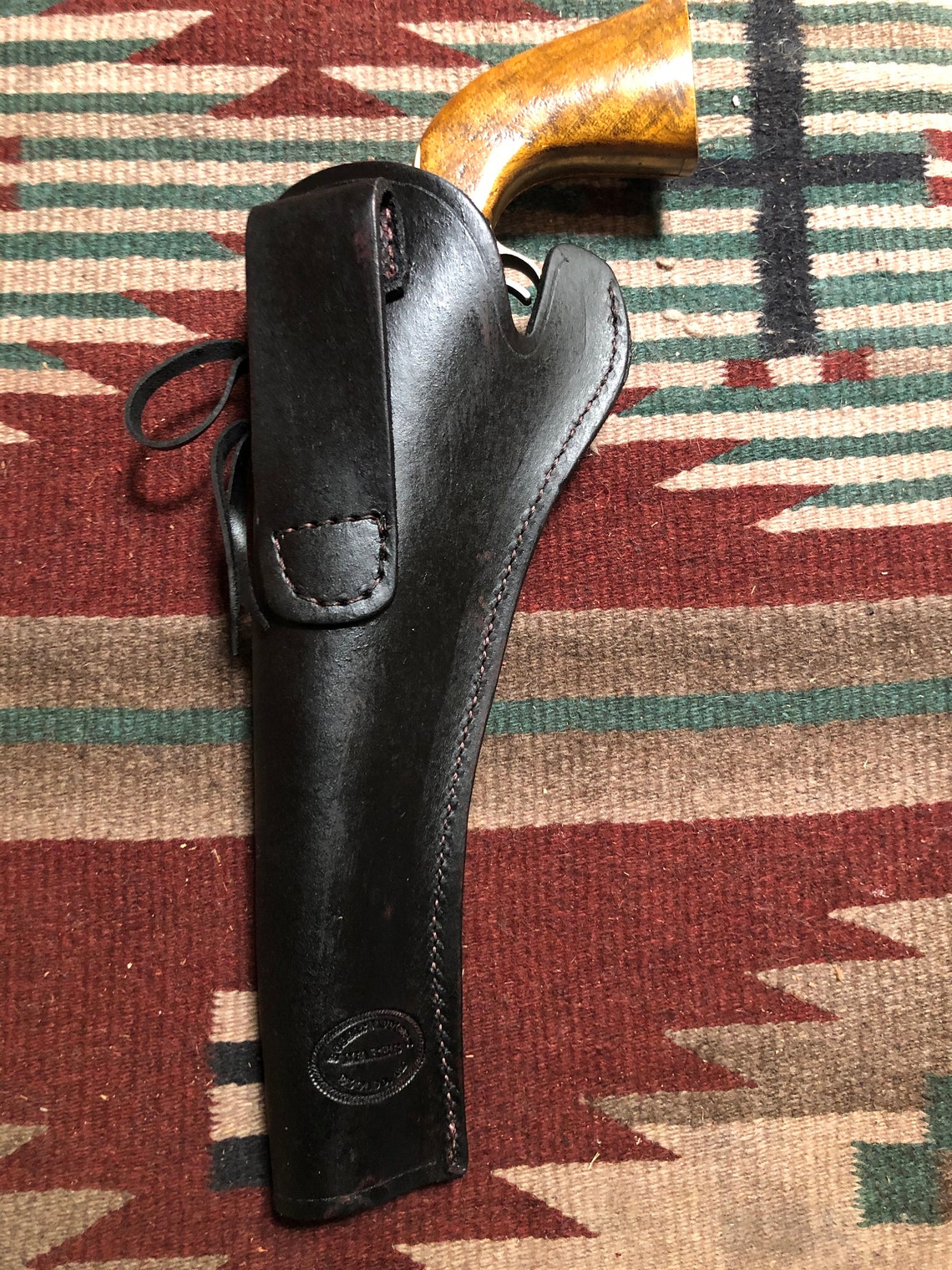 Western Leather Holster FITS Remington 1858 Colt 1860 Army Etsy Canada