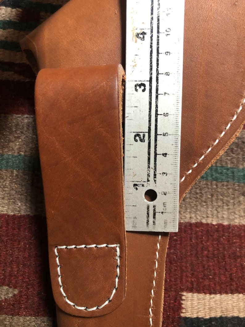 Tanned Leather Western Flap Holster Fits Ruger Single Six & - Etsy