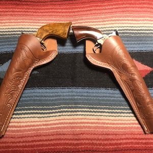 Western Matching Holsters Cross Draw Left & Right Hand Draw Fits Colt Uberti Pietta Traditions 1851 1861 Navy 1860 Army 1858 Army