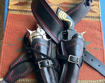 Warreplica Étui en cuir Western Gun Compatible avec Colt Uberti Pietta
