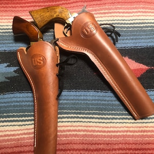 Western Matching Holsters Strongside & Cross Draw Fits Colt Uberti Pietta Traditions 1851 1861 Navy 1860 Army 1858 Army
