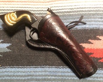 Western Cross Draw Holster Fits Colt SAA, Ruger Vaquero Uberti Cattleman EAA Bounty Hunter Diamonback Sidekick Pietta 1873