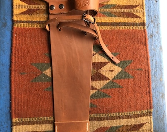 Western Leather Leg Holster Fits Rossi Ranch Hand & Henry Mares Leg