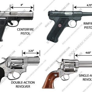 Funda de cuero curtido Ruger Mark I II III IV con portacargador, cañones Mk y estándar de 4,75, 5,5, 6 y 6,88 imagen 9