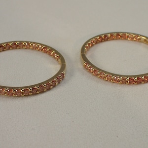 Citrine Hoop Earrings, November Birthstone Earrings, Delicate Hoops, Huggie Hoops Earrings, Dainty Earring for Women