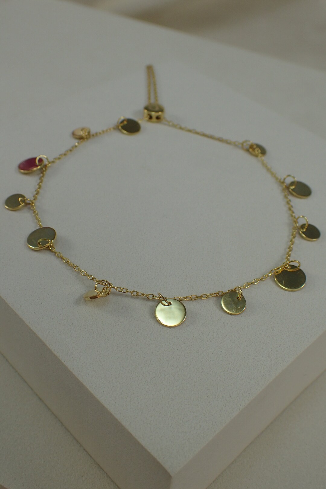 Preciosa Disc Tiny Bracelet main image 1