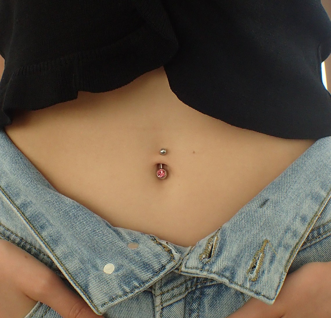Piercing Your Own Belly Button