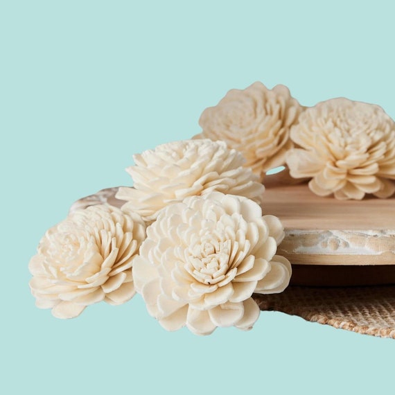 Marigold - 2.5 Inches - Sola Wood Flower - Etsy Canada
