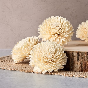 Zinny - 3 inches - Sola Wood Flower