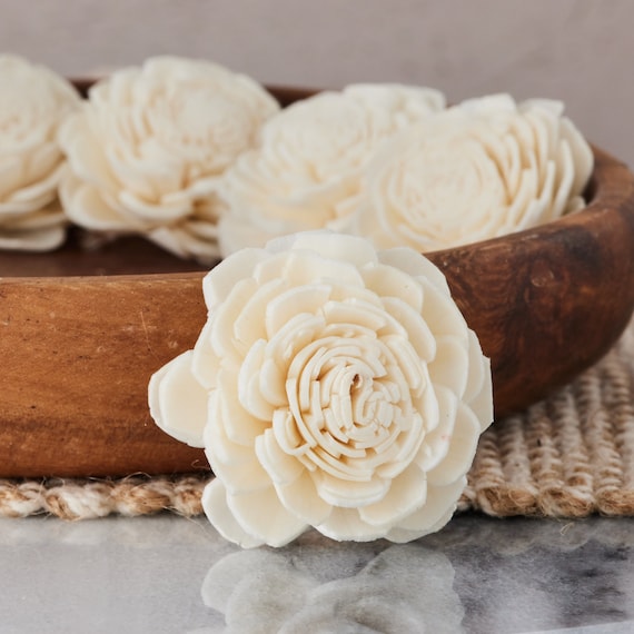 Marigold - 1 Inch - Sola Wood Flower - Etsy Canada