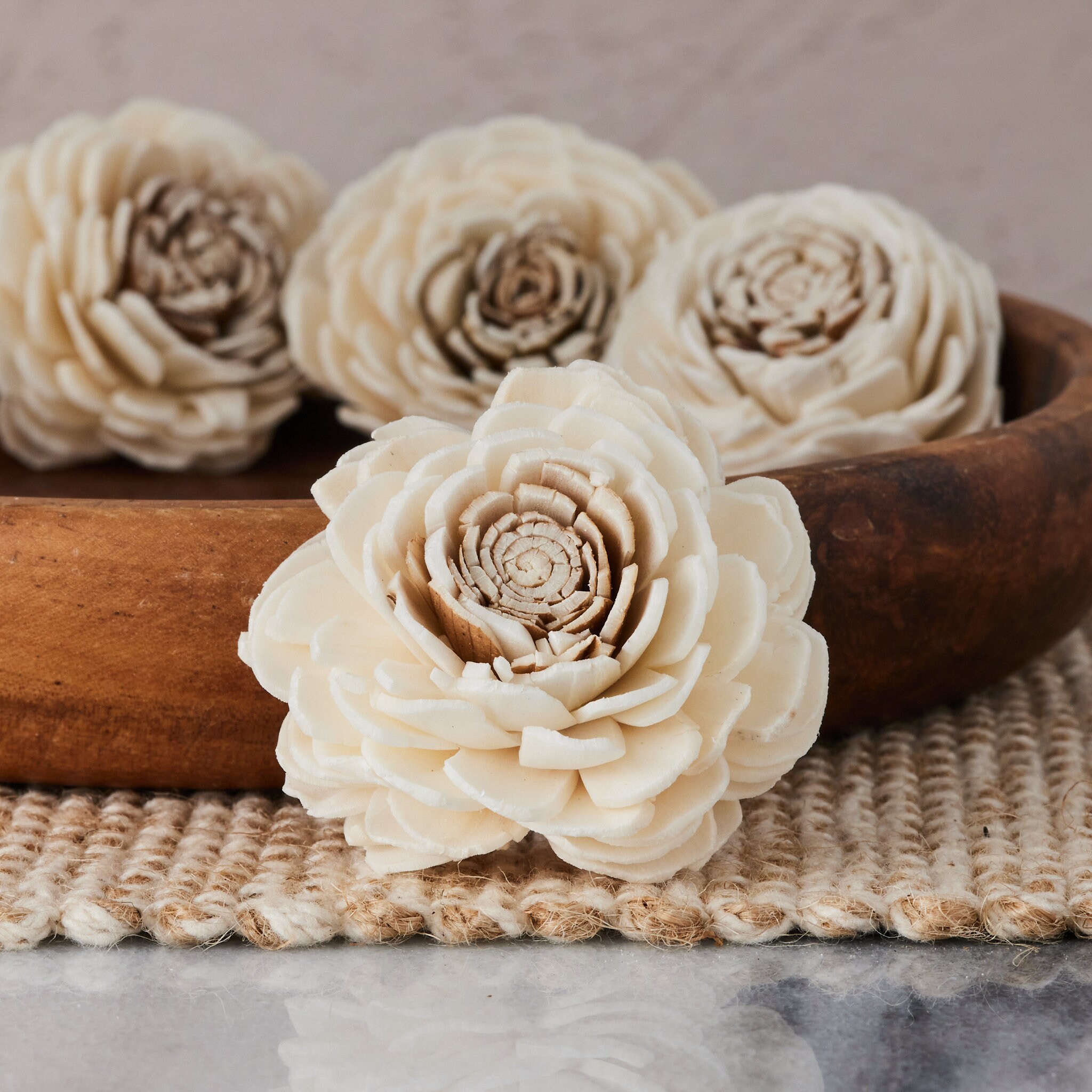 Kenken - 1.5 Inches - Sola Wood Flower - Etsy