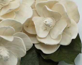 Sola Wood Flower - Magnolia - 4 inches