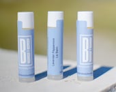 Lavender Peppermint Lip Balm Handmade All Natural Lip Balm Vegan Lip Moisturizer Lip Butter