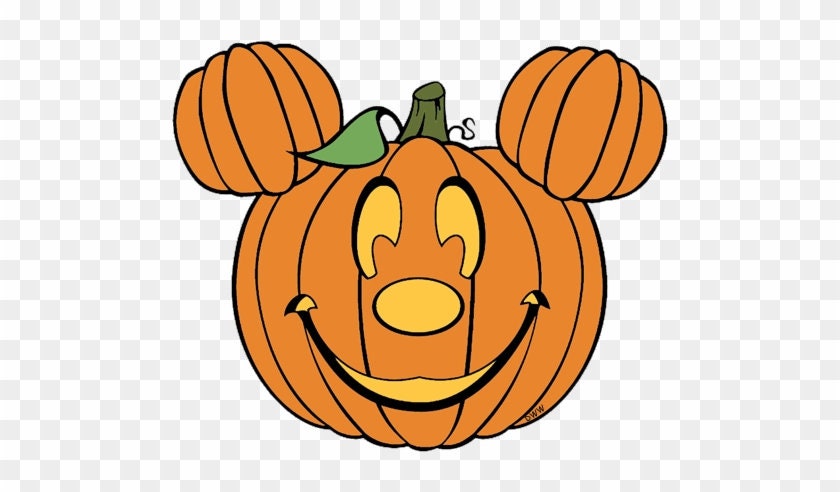 Mickey Halloween Pumpkin SVG | Etsy