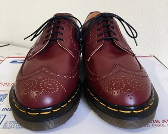 oxblood brogues dr martens