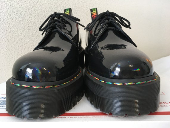 dr martens quad rainbow