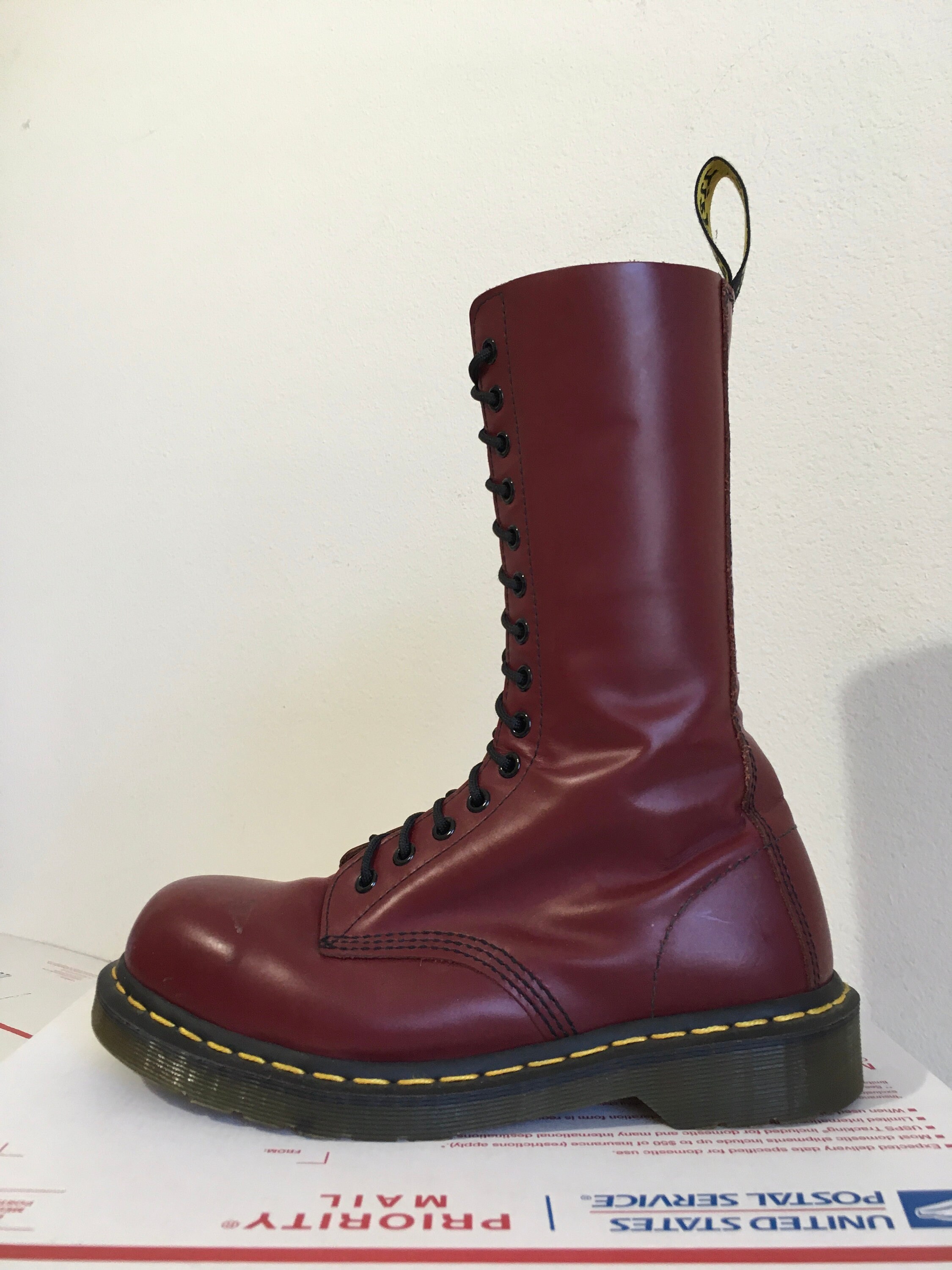 Dr. Martens Steel Toe 14-eye Women's 8 