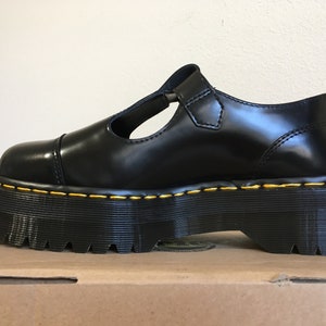 Dr. Martens Bethan US 10 Platform Mary Janes shoes quad boots | Etsy