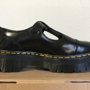 Dr. Martens Bethan US 10 Platform Mary Janes shoes quad boots | Etsy