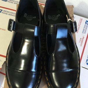 Dr. Martens Bethan US 10 Platform Mary Janes shoes quad boots | Etsy