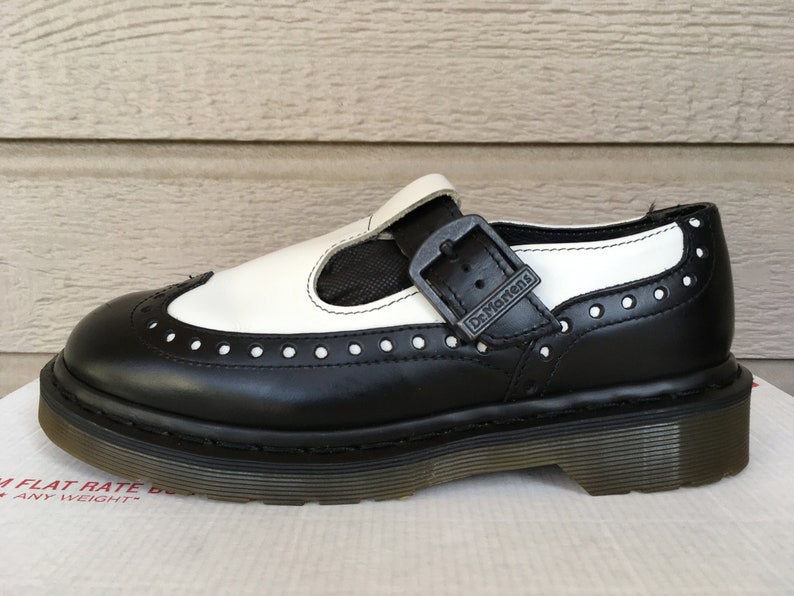 dr martens two tone brogues
