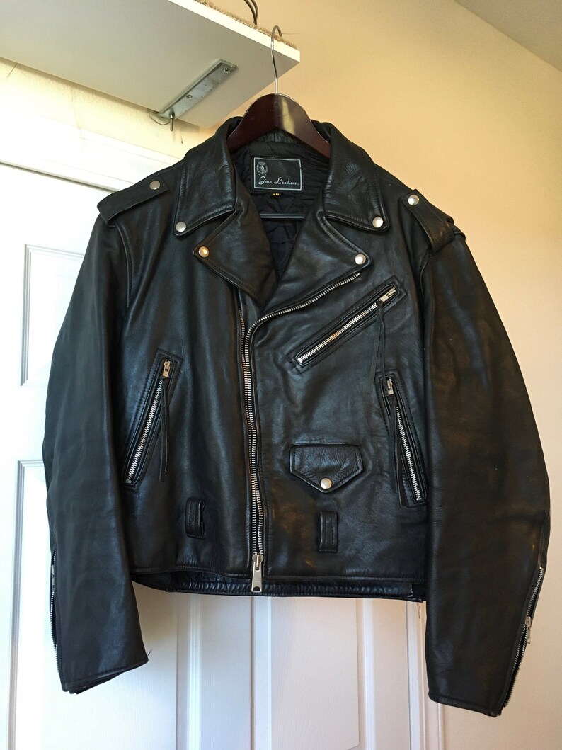 gino leathers motorcycle jacket