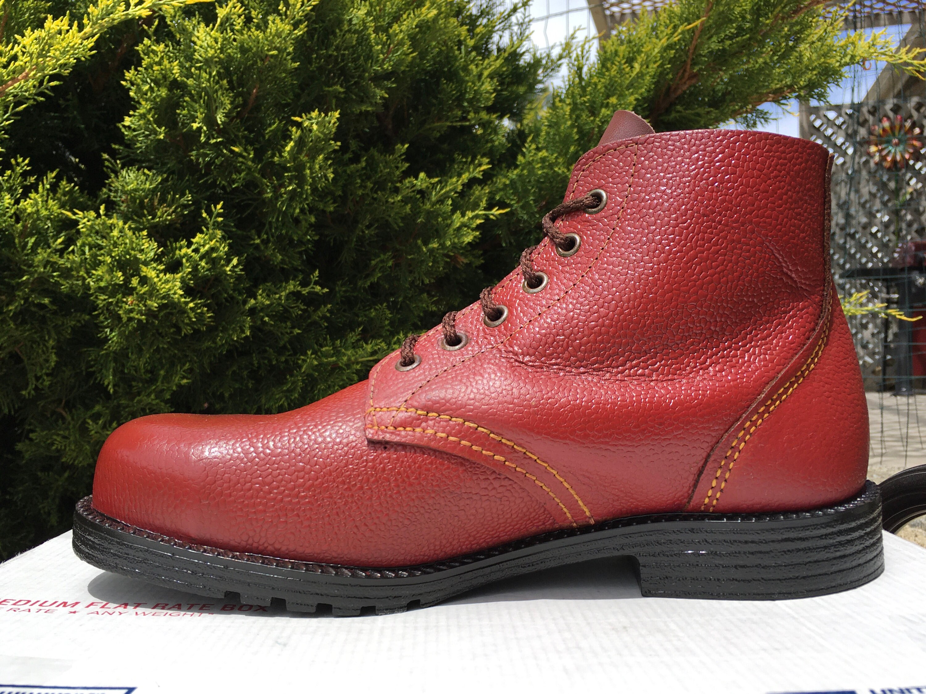 mens oxblood boots uk