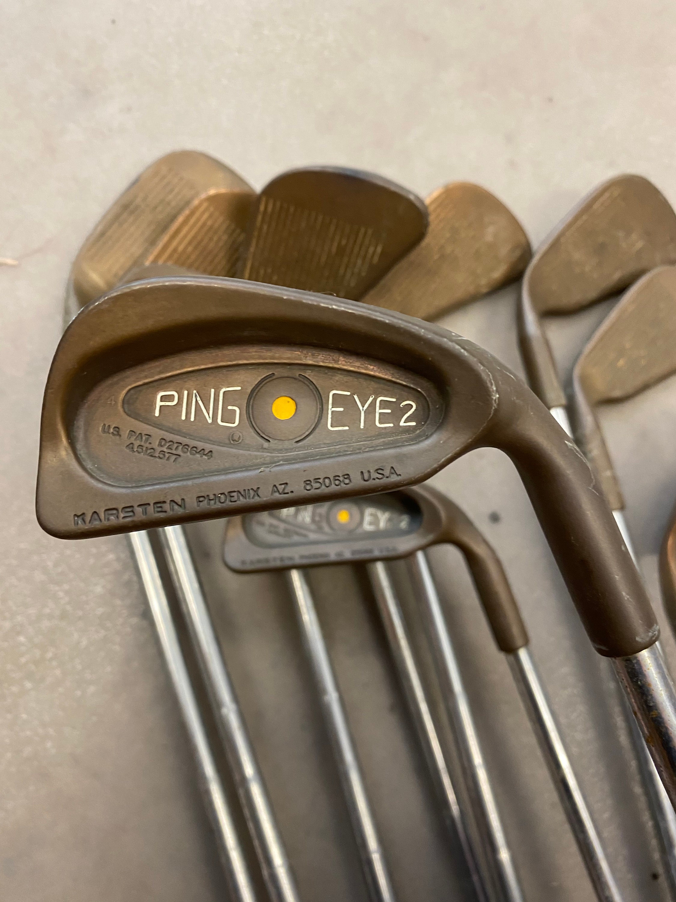 ping eye beryllium copper irons