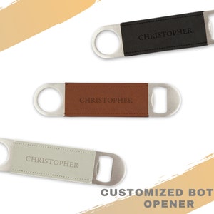 Personalisierter Groomsmen Geschenk - Benutzerdefinierter Bierflaschenöffner - Trauzeuge Geschenk - Trauzeuge Geschenk - Hochzeitsfeier Geschenk - Junggesellenabschied Geschenk
