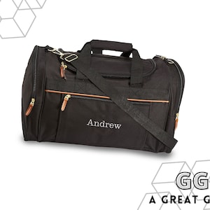 Sac week-end personnalisé - cadeaux pour papa - cadeau petit ami - bagage à main - son cadeau de Noël - nom personnalisé cadeau de Noël - son cadeau d'anniversaire