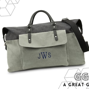Personalisierter Weekender Seesack - Individueller Seesack - Urlaubstasche Herren - Reisetasche - Handgemacht - Geschenke für Männer - Geschenke für Ihn
