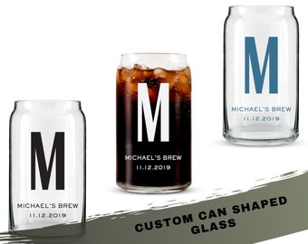 Unique Groomsman Gift - Personalized Groomsman Beer Glasses - Bachelor Party Favor - Custom Best Man Gift - Customized Groomsman Glasses