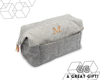 Personalized Canvas Toiletry Bag for Men - Custom Men's Travel Toiletry Bag - Boyfriend Gift - Men's Dopp Kit - Shaving Kit - Gift for Dad