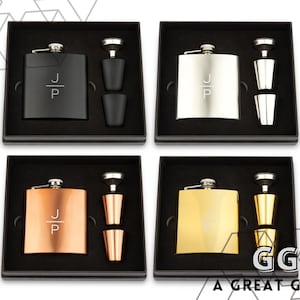 Geschenkset für Männer mit Gravur - Geschenkset für Männer - Geschenke für Ihn - Geschenk für Papa - Geschenk für Papa - Monogramm Geschenk