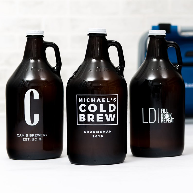 GiftsForGuysCo Beer Growler - Thumbnail 2