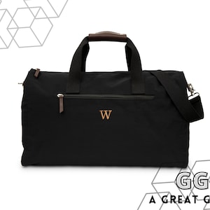 Bestickter Kleiderbeutel - Geschäftsreisetasche - Einzigartige umwandelbare Reisetasche - Schwarze Handgepäck-Tasche mit Kleiderfach - Geschenke für Ihn