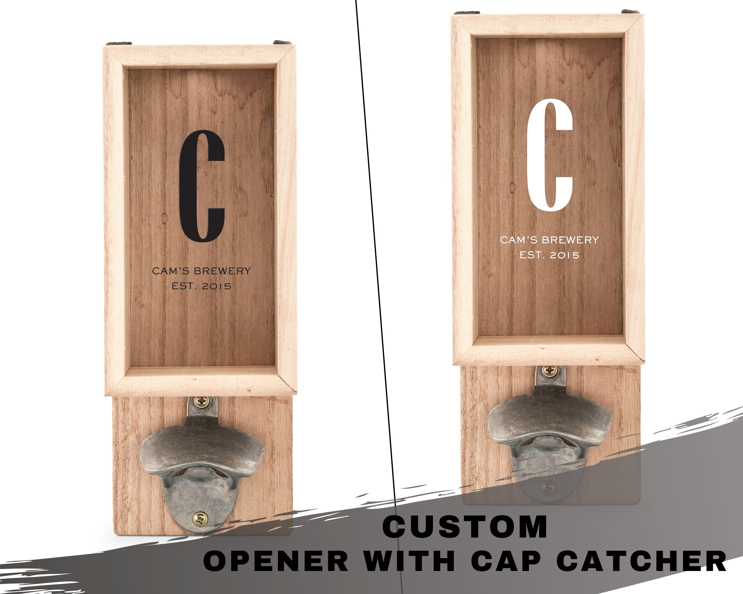 Teissuly 2023 Custom Can Cooler Holder with Bottle Opener Wall Mounted Can  Cooler Holder with Bottle Opener 2 in 1Can Cooler Holder Can Cooler Holder（ Cooler not included） 