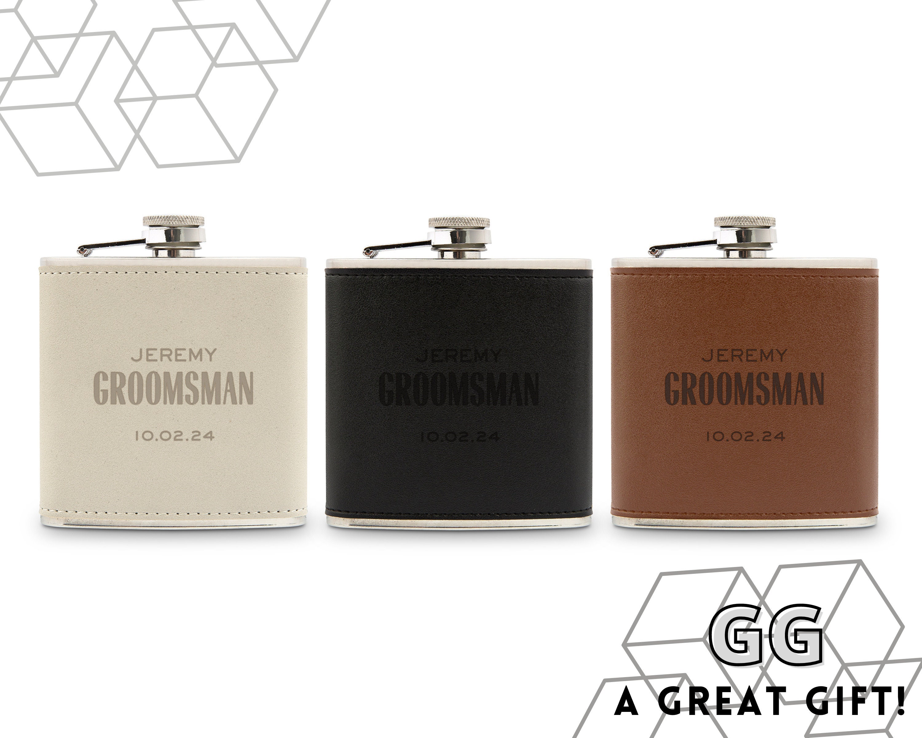 Custom Flask - Engraved Flask - Stainless Steel Flask - Hip Flask - Personalized Flask - Personalized Gift - Gift for Him - Gift for Dad