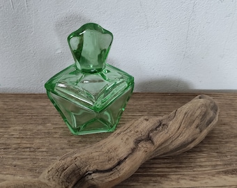 Vintage Art Deco Glas-Dose