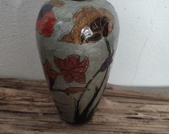 Vintage Vase  Emaille