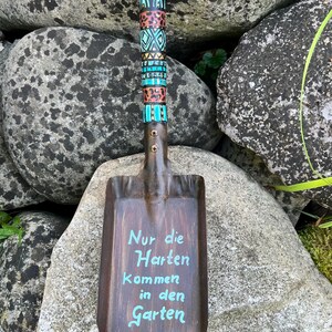 Vintage garden shovel "upcycling"