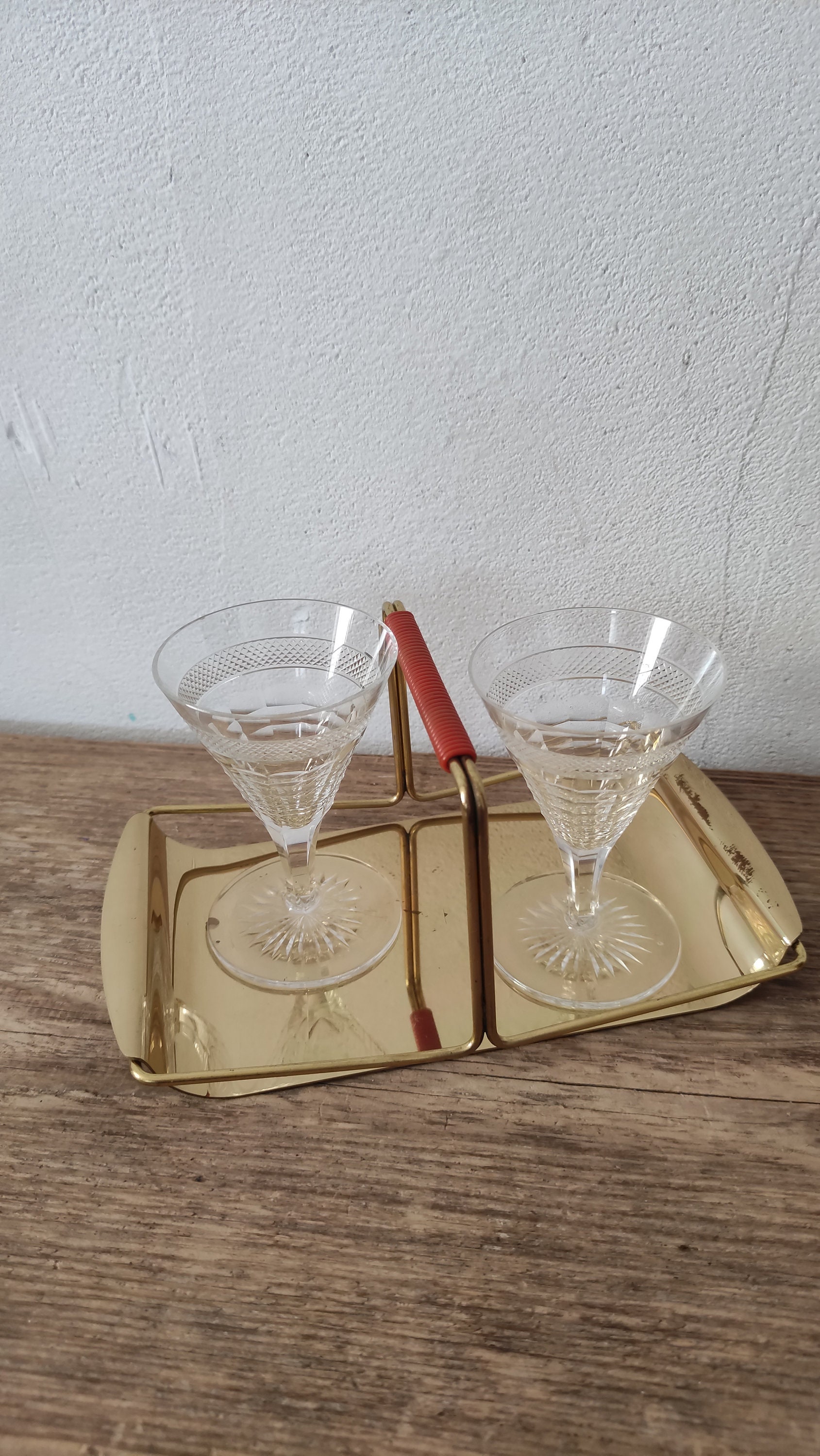 Dekoleidenschaft Tablett 'Antik' Oval – Vintage-Tragetablett In Rost-Optik (43x26 Cm)
