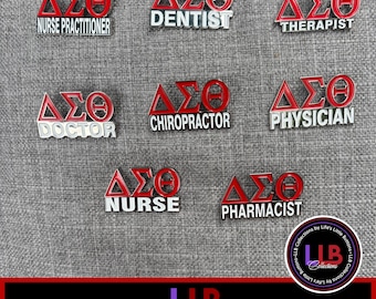 Delta Sigma Theta Career Lapel Pins 4