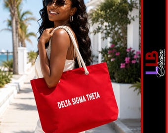 DST Summer Rope Tote Bag