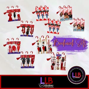 Delta Sigma Theta Bookmark Sets